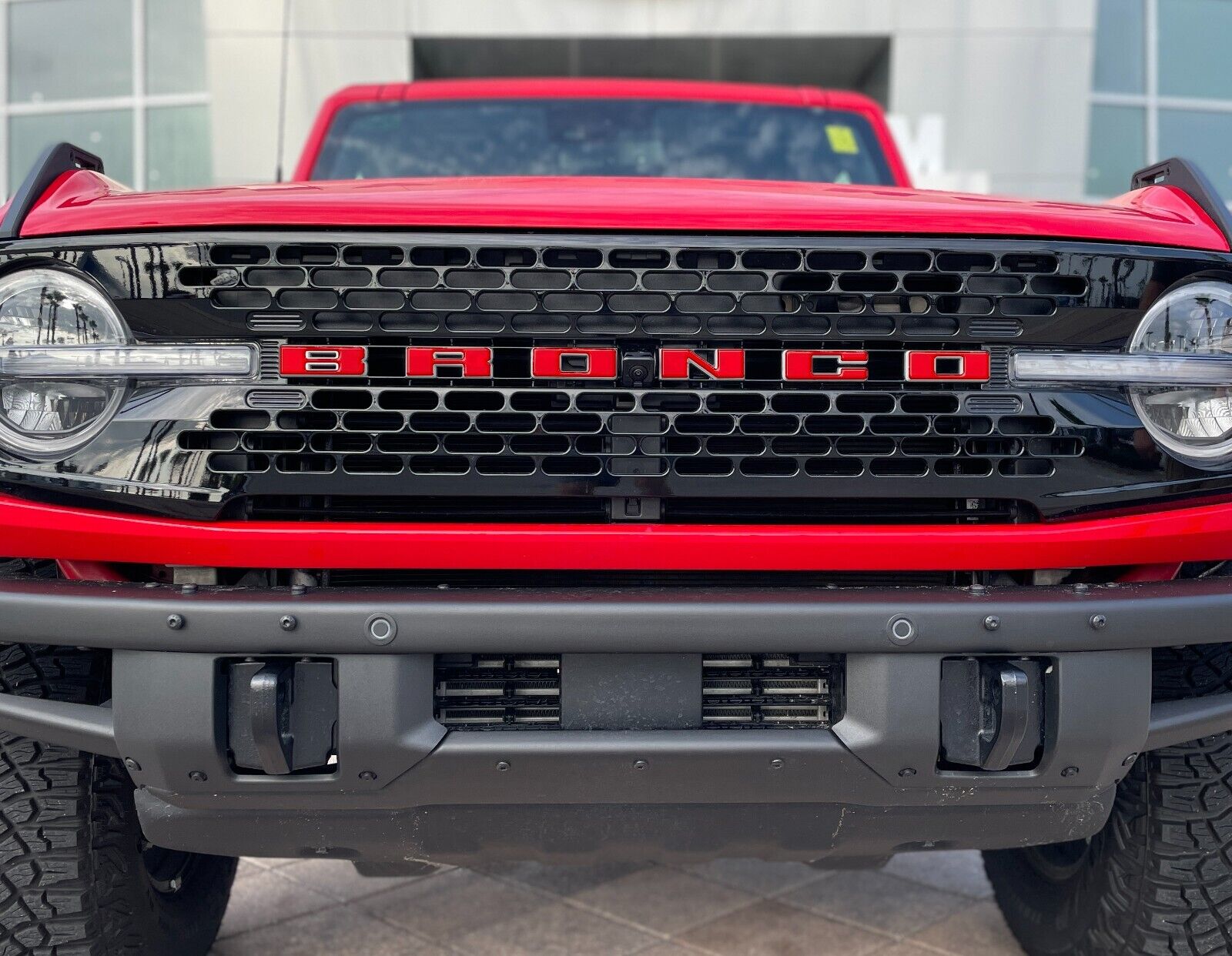 2021-2024 Ford Bronco Grille Letter Overlays - Official Licensed Product