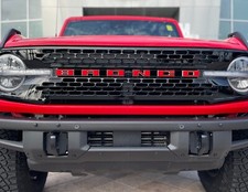 2021-2026 Ford Bronco Grille Letter Overlays - Official Licensed Product