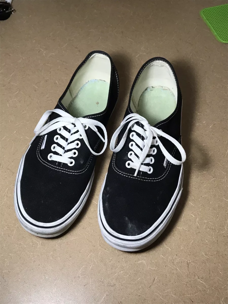 Size 11.5 VANS Authentic Black No Insoles