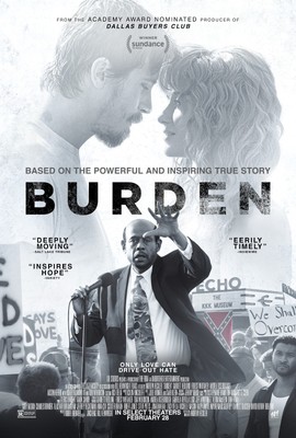 Burden (2020)_1 Film Filmplakat Leinwand ikonisches Design