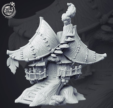 3D Printed Cast n Play Fairy House 28mm 32mm D&D
