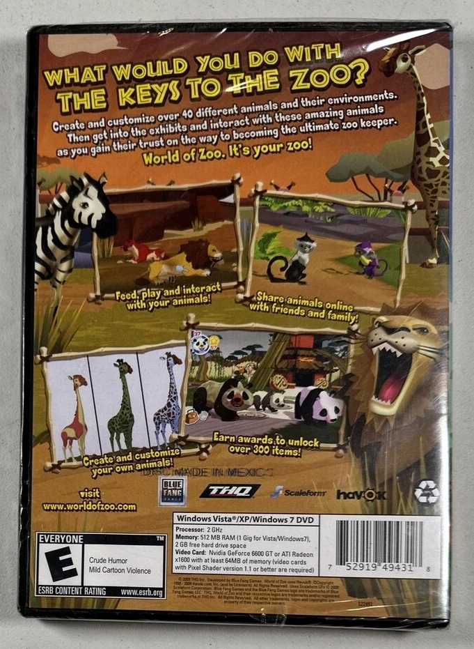 World of Zoo 2009 PC Computer Game - Image 2 of 2
