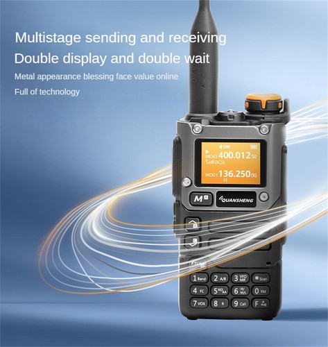 Quansheng UV-K6 Walkie Talkie 5W UV-K5(8) Two Way Radio Type C Charge DTMF NOAA - Picture 4 of 10