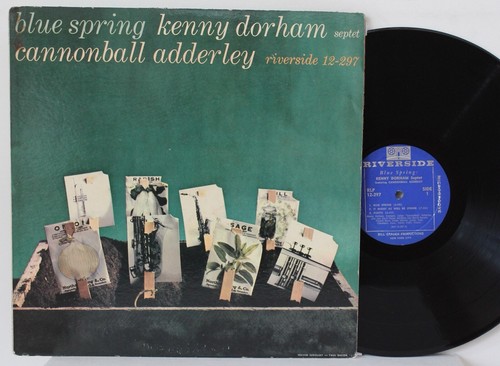 Kenny Dorham LP "Blue Spring" Riverside 12-297 ~ DG Mono 1st Press ~ CLEAN