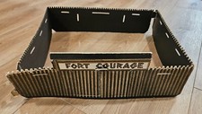 Vintage DFC Fort Courage Western Action Playset OUTER WALLS ONLY