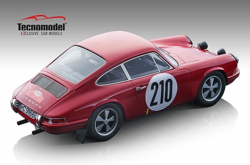 1/18 Tecnomodel Porsche 911 T Winners Rally Monte Carlo 1968 Elford / Stone - Bild 6 von 7