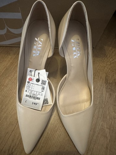 Zapatos beige Narciso Rodríguez para Zara nuevos con etiquetas Reino Unido 6/39 - Imagen 3 de 8