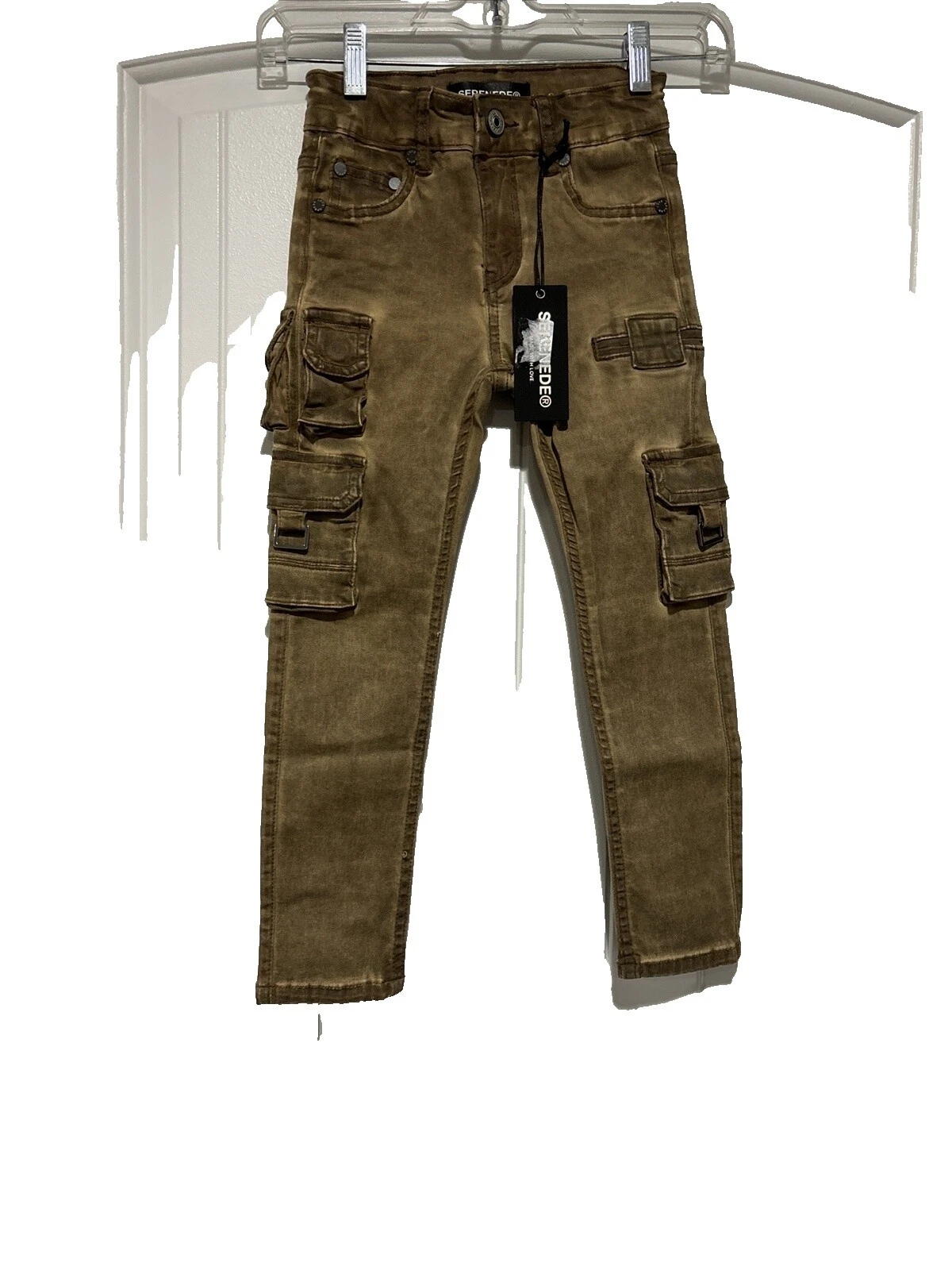 Brown 6 Size Jeans for Boys