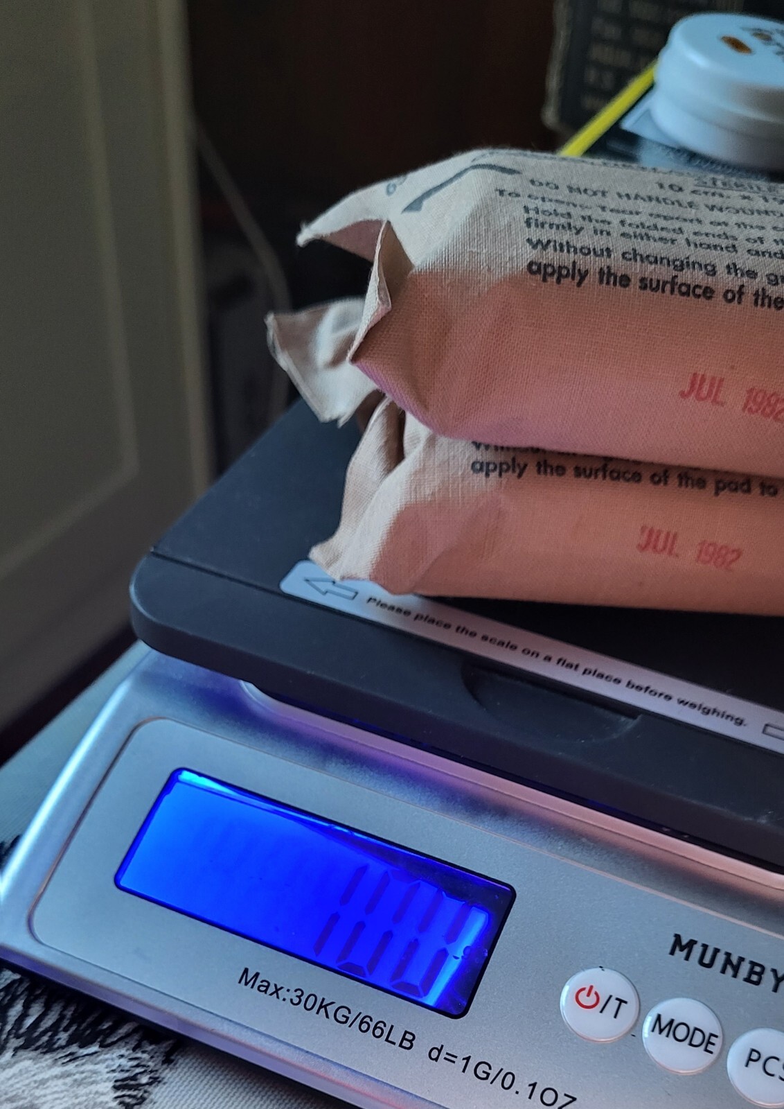 2 Sealed British Army Joint Services 1982 Camouflaged First Aid Field