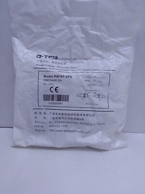 G-tek Nähe Sensor / PM18T-2PD / Pnp Dunkel Auf / Sn: 20M