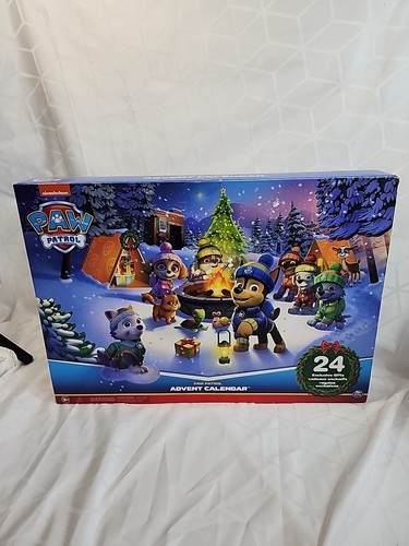 Nickelodeon Paw Patrol Advent Calendar With 24 Figurines Unopened | Achetez sur