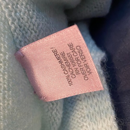 Calypso St. Barth 100% Cashmere Poncho Sweater Women's One Size Seafoam Green - Picture 12 of 14