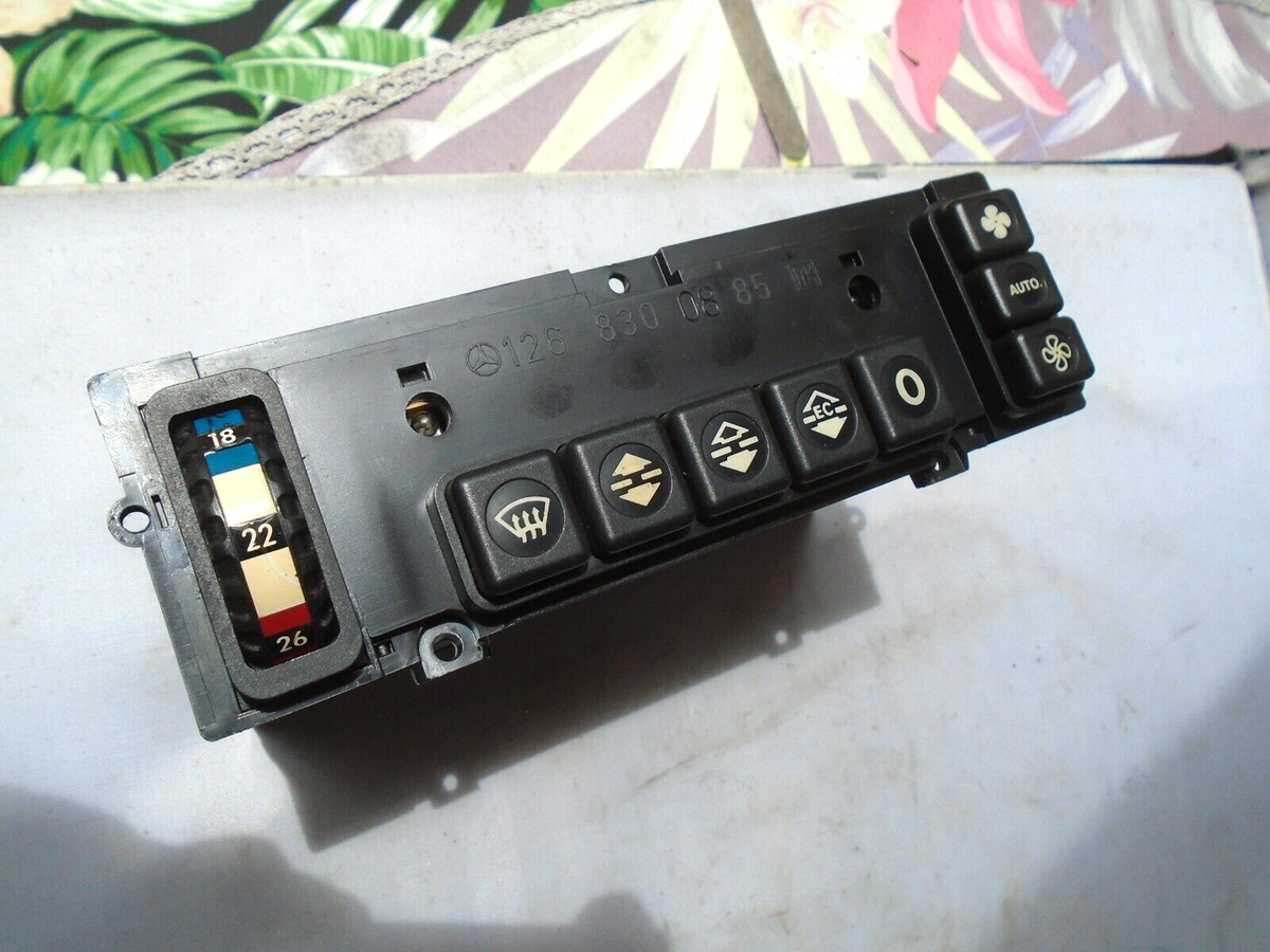 MERCEDES BENZ W126 Climate Control Module 420SEL 560SEL 1268300885 