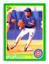 Ryne Sandberg  - 1990 Score #90   Chicago Cubs -  HOF {R2}