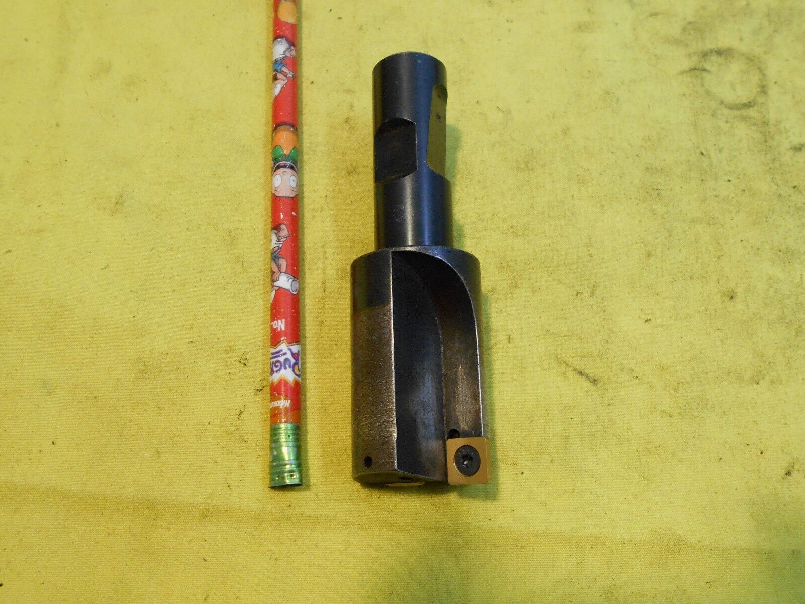 TWO-FLUTE KENNAMETAL 1/" INDEXABLE END MILL 3//4/" SHANK KICR100SP30