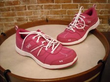 Zapatilla Tenis Ryka Rosa Lona Tempo Caminar 5.5 OFERTA