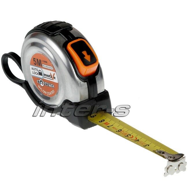 6x MOTIVE Edelstahlgehäuse 8m Maßband Messband Bandmaß Rollbandmaß Top Qualität 6x MOTIVE Edelstahlgehäuse 8m Maßband Messband Bandmaß Rollbandmaß Top Qualität