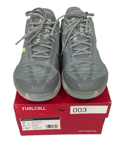 New Balance Men's FuelCell 996v5 Tennis Shoes MCH996G5 in Grey/Green Size 12 - Picture 5 of 11