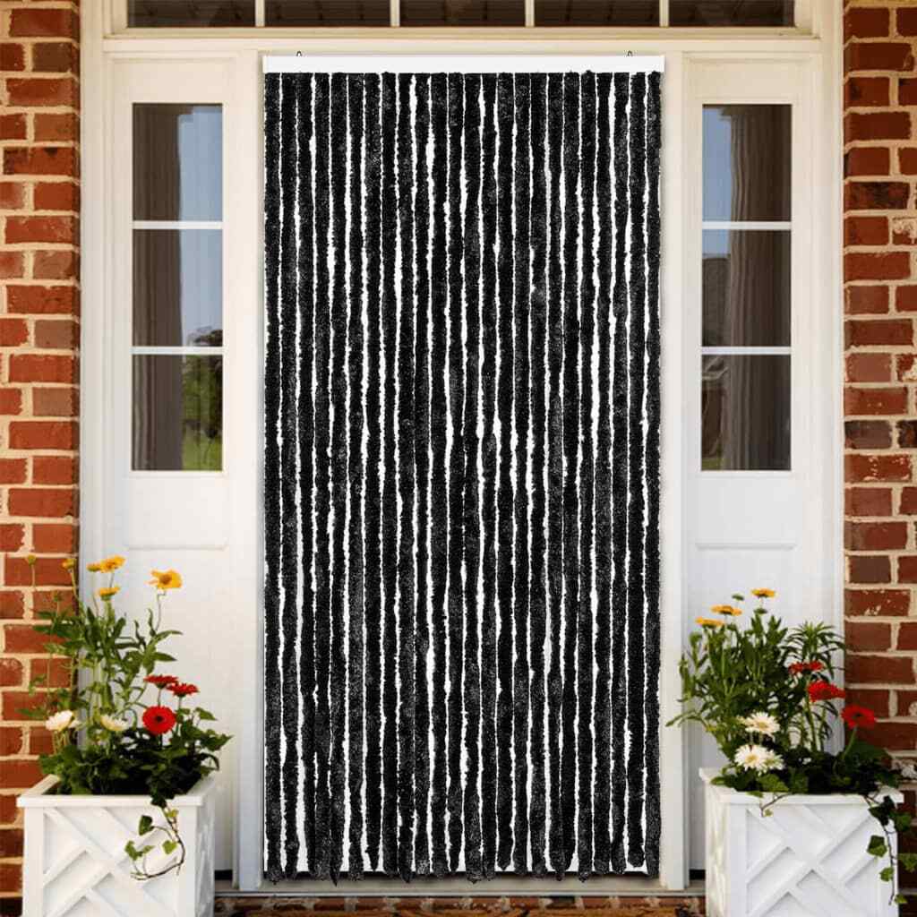 vidaXL Fly Curtain Anthracite 100x230 cm Chenille