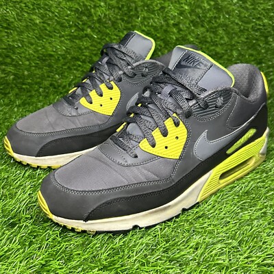 nike air max 90 dark grey volt