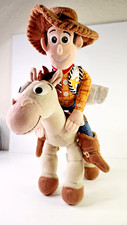 Disney Toy story Woody, Bullseye plush, poseable plush toy pixar