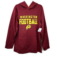 NFL Washington Football Team Apparel Youth Size XL 14-16 Red Hoodie Sweatshirt