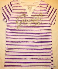 GUESS Jeans Graphic Logo Cotton Tank T-shirt Tee T shirt Top Blouse 8/10 girl