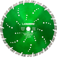 Lxdiamond Diamant-Trennscheibe 350Mm X 25,4Mm Stahl-Beton Naturstein Granitborde