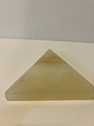 Vassoio cenere triangolare 5" in marmo lucido vintage - Foto 3 di 6