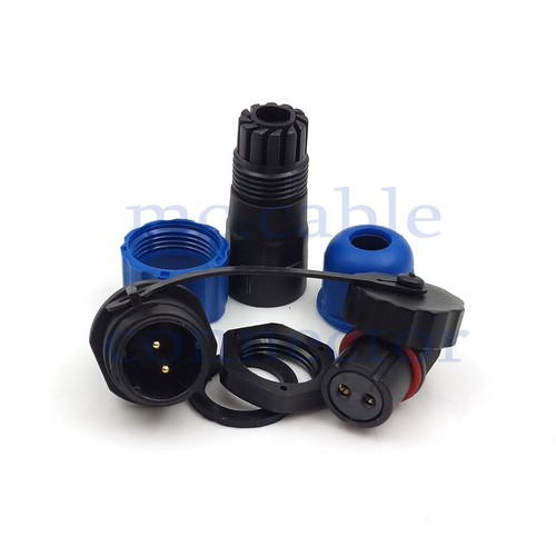 SD13 2 3 4 5 6 7 Pin Waterproof Connector, Aviation Connector LED Plug Socket - Picture 4 of 24