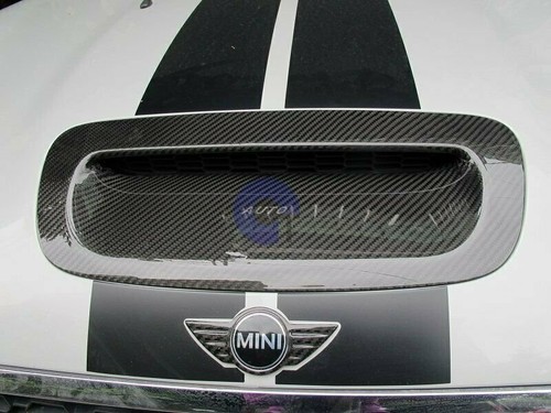 Cubierta superpuesta de capó de carbono seco para Mini Cooper S R55 R56 R57 R58 R59 Mk2 07-13 - Imagen 2 de 4
