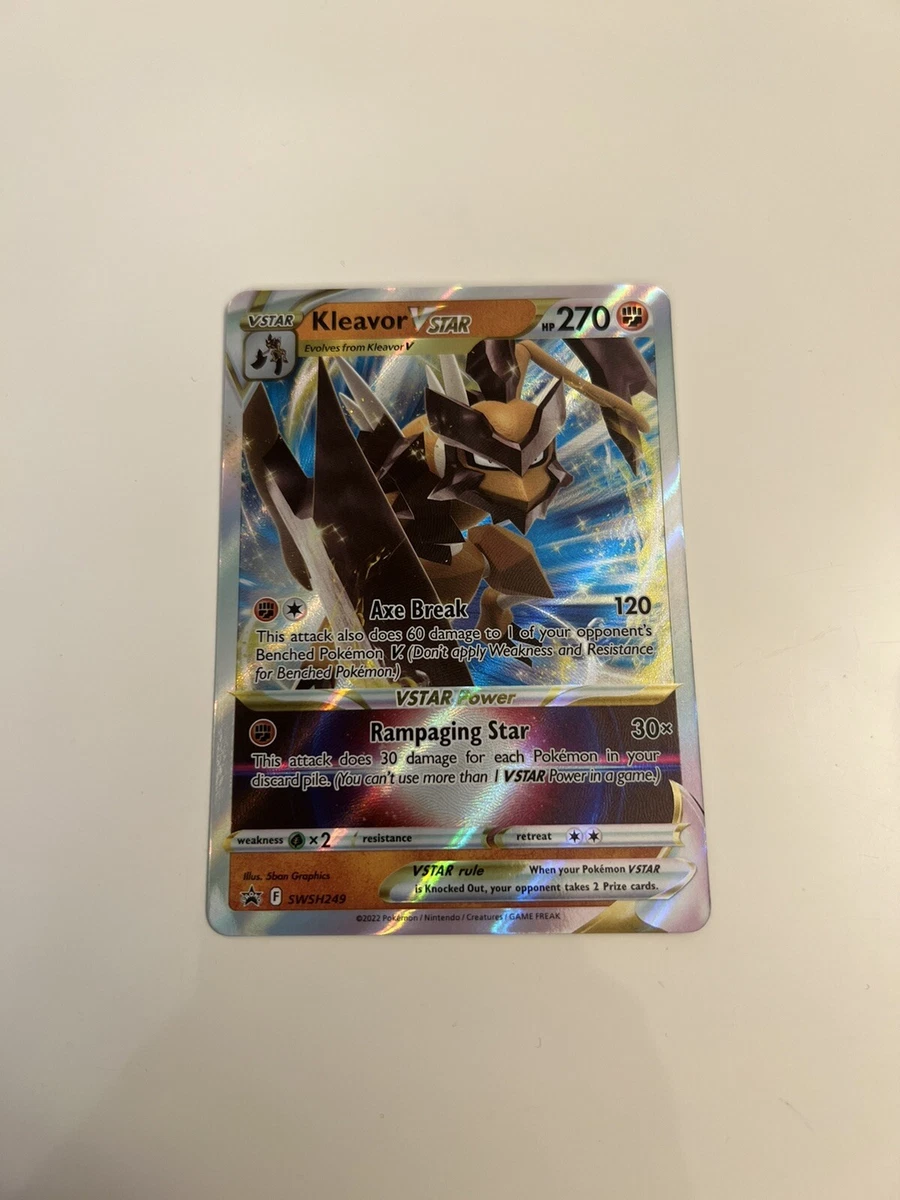 Carta Pokémon Kleavor V Astro Estrelas Radiantes Original, Jogo de  Tabuleiro Original Copag Nunca Usado 72188182