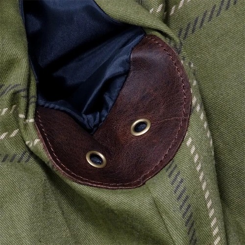 Vintage Military Barnstormer Style Handmade Handcrafted Horsehide Leather Jacket - Picture 15 of 37