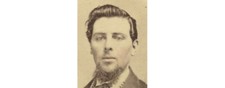 CIVIL WAR ERA MAN, CDV W/ 2 CENTS STAMP
