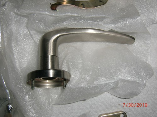 Door Lever Lockset,Mechanical,Mortise Schlage L9465L 07A 619 NOS NIB 4 available - Picture 5 of 9