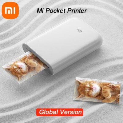 Xiaomi mijia AR Portable Pocket Printer 300dpi Photo Mini Pocket DIY Share LOT