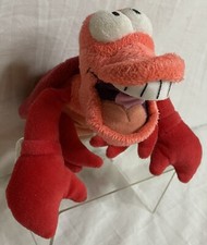 Disney Store Sebastian the Crab Plush Ariel The Little Mermaid Stuffed Animal