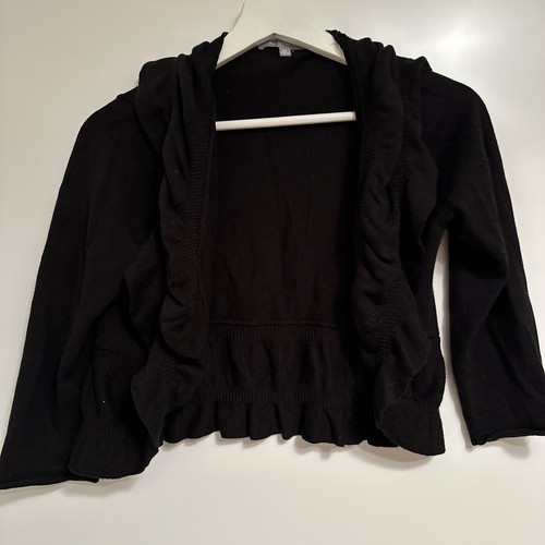 Bolero XS Schwarz Feinstrick NY Collection