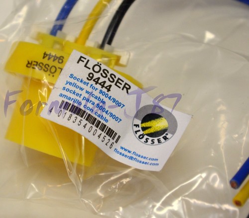Flosser Wire Harness 9444 Pigtail Female 9007 HB5 Head Light Bulb Connector Plug - Picture 7 of 7