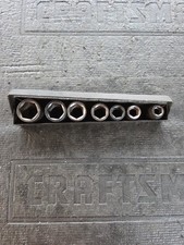 Craftsman 38 Drive 6pt Impact Socket Set 7pc. Sae V Vintage Usa Craftsman 38 Drive 6pt Impact Socket Set 7pc. Sae V Vintage Usa