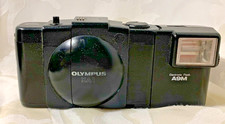 Olympus XA1 Camera with A9M Electronic Flash 35mm Point  Shoot Film Camera