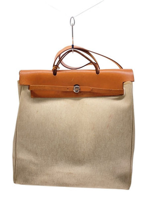 Hermes Herbag Ad PM Rucksack Handtasche eingestellt gebrauchter Artikel gut...