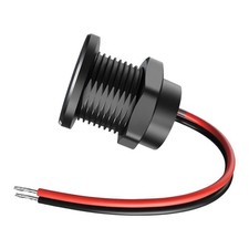 For USB C For PD Socket Aluminum 30W Output for 12V 24V RV Truck Systems