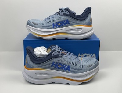 Hoka One One Bondi 9 Running Shoes Men's Size 8 Drizzle/Downpour