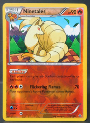 Ninetales 21/160 Primal Clash Reverse Holo