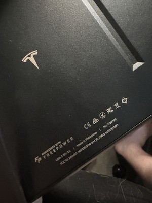 Tesla Wireless Charging Platform - Genuine OEM RARE Collector TESTED WORKING