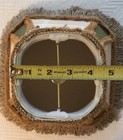 Tan Plaid & Green Velvet Velour W/ Burlap & Velvet Trim Lampshade Ralph Lauren — photo 10