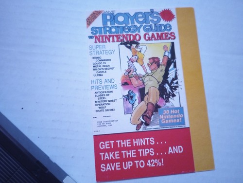 Game Players Gametape For Nintendo Games Volume 1 VHS Video With Advertisement - Picture 7 of 9