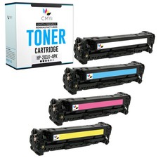 4-Pack CMYi Replacement 201X Toner Combo Pack for HP Color LaserJet Pro M252dw