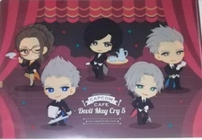 DMC Nero Dante V Nico Vergil Clear File Capcom Cafe